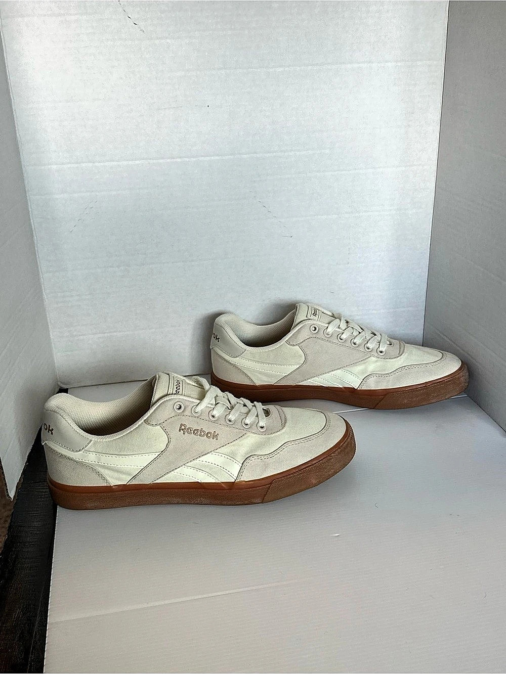 Reebok Men’s Sneakers Cream & Brown US 11.5